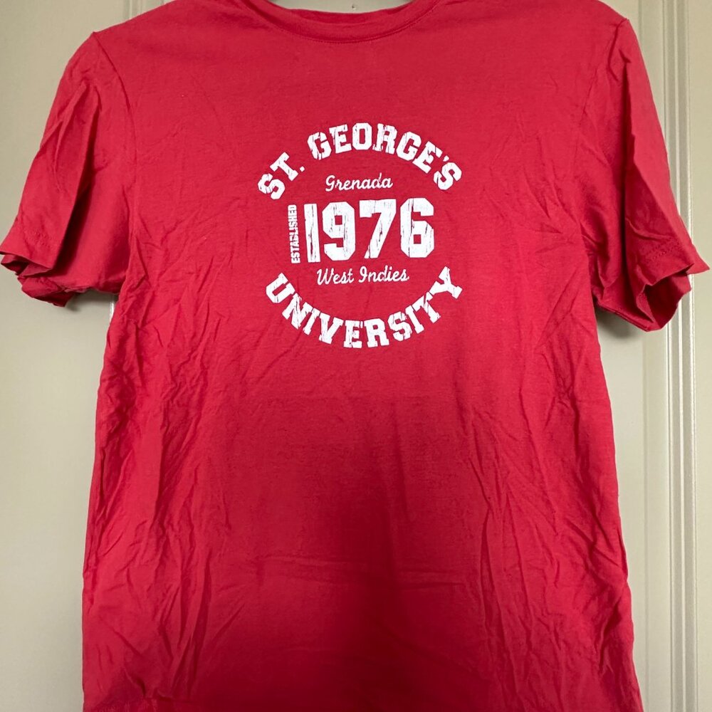 Soft Tee Shirt, M, Female, Peach—St. George’s University